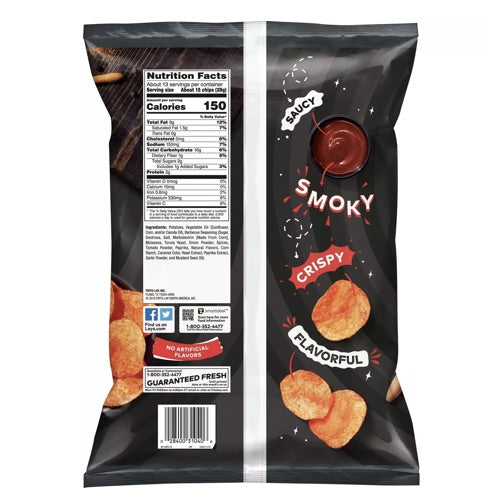 レイズ ポテトチップス Lay's Barbecue [バーベキュー味] Potato Chips 12.50oz パーティーサイズ 354.3g 2