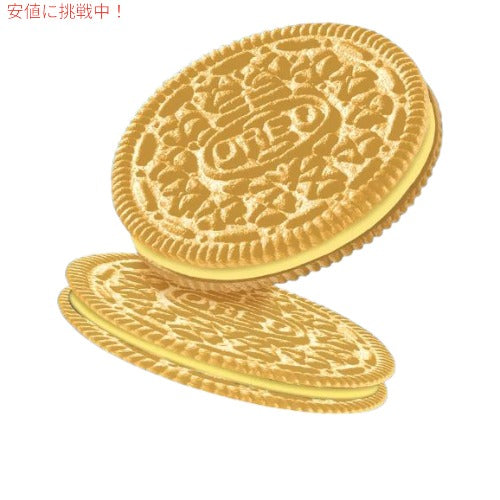 Oreo Thins オレオ シンズ Lemon Flavor Creme  レモン味クリーム ファミリーサイズ 13.1oz/371g 3