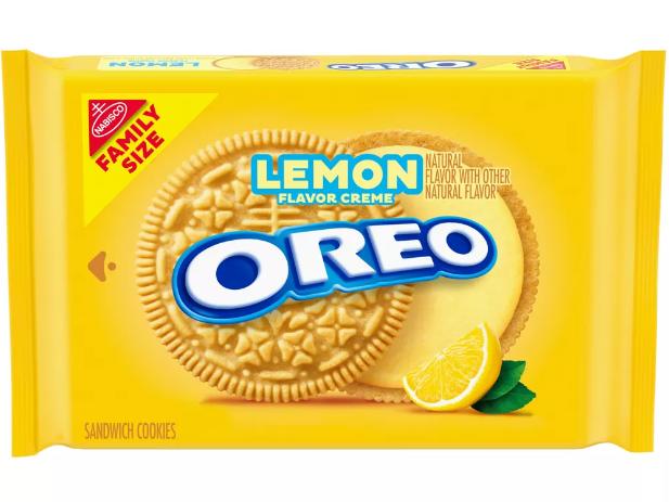 Oreo オレオ Lemon Creme Cookies レモン風味 ファミリーサイズ 18.71oz/530g 1