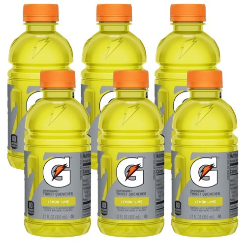 【お得な6本】Gatorade Lemon Lime Sports Drink -12 fl oz Bottles / ゲータレード スポーツドリンク [レモンライム味] 355ml 1