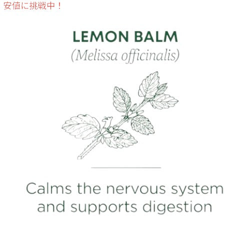 【3個セット】Traditional Medicinals Lemon Balm Tea オーガニック|トラディショナルメディシナル レモンバームティー ティーバッグ 16包 24g 2