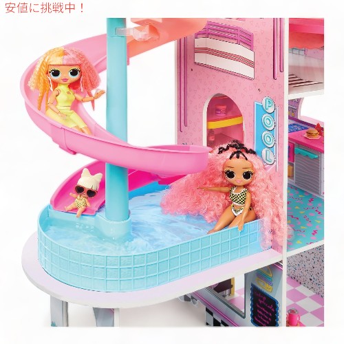 L.O.L.サプライズ OMGファッションハウス プレイセット（85以上のサプライズ付き LOL Surprise! OMG Fashion House Playset 3