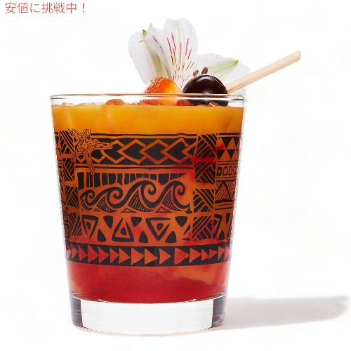 Tiki Kahiko ティキ カヒコ Rocks Glass ロックグラス リビー Libbey 1