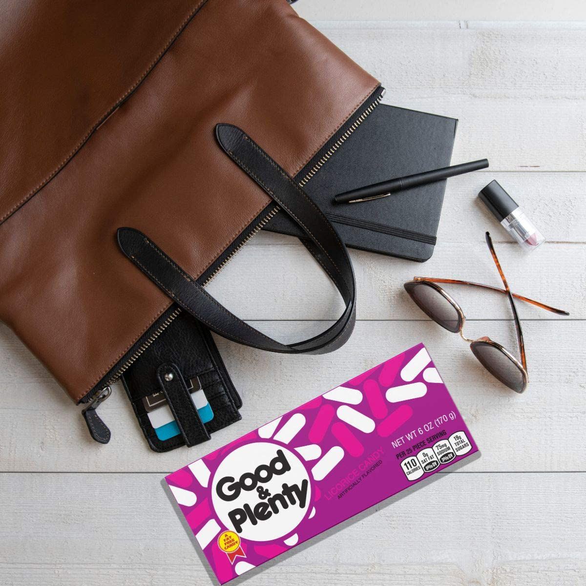 Good & Plenty グッド＆プレンティLicorice Fat Free Candy Boxes 6 oz リコリス ファットフリー キャンディ ボックス 6オンス 7