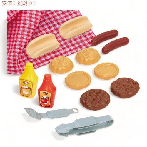 リトルタイクス シズル＆グリルキッチン プレイセット おもちゃ おままごと Little Tikes Sizzle and Serve Grill Kitchen Playsets 3