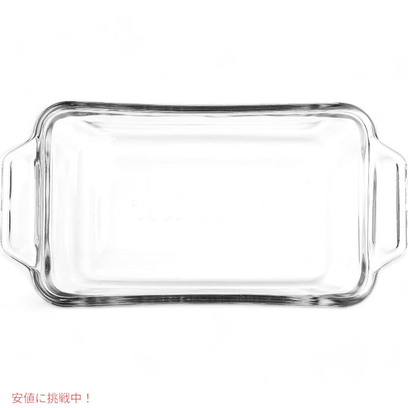 Anchor Hocking ガラス製ブレッドパン 1.5クォート ローフパン 3個セット Anchor Hocking Glass Bread Pan 1.5 Quart Loaf Pan, Set of 3 3