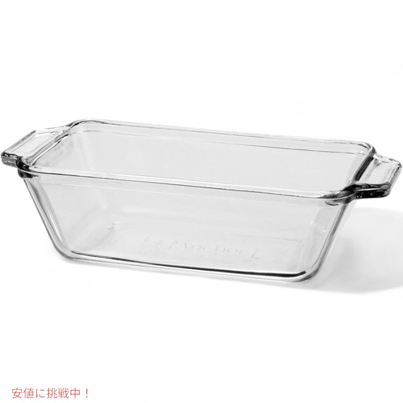 Anchor Hocking ガラス製ブレッドパン 1.5クォート ローフパン 3個セット Anchor Hocking Glass Bread Pan 1.5 Quart Loaf Pan, Set of 3 7