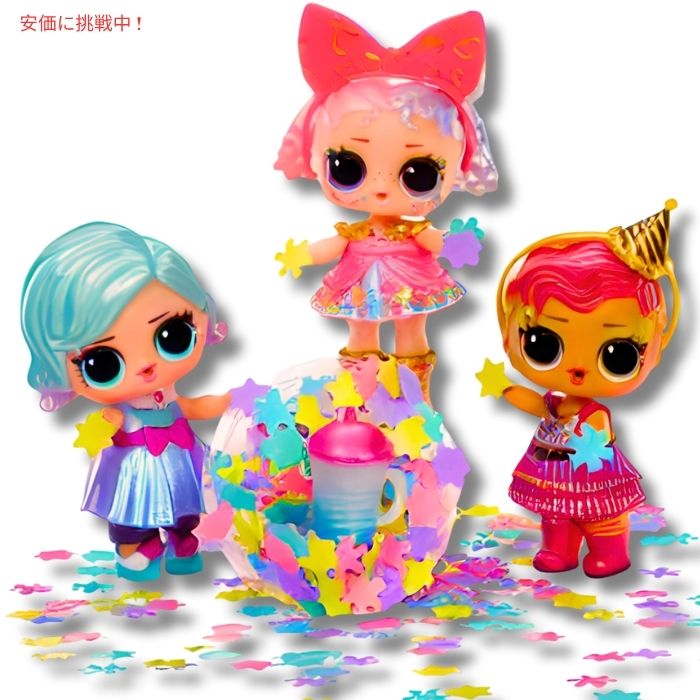 L.O.L. サプライズ！ ビッグパーティー コレクタブルドール 4体入り 40以上のサプライズ LOL Surprise! Big Party With 4 Collectible Dolls 2