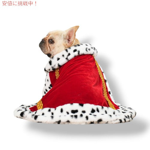 Lovelyshop ラブリーショップ ペット Serial Lux Fur 猫 犬 マント (キング クイーン プリンス アンド プリンセス コスプレ用) -Medium 2
