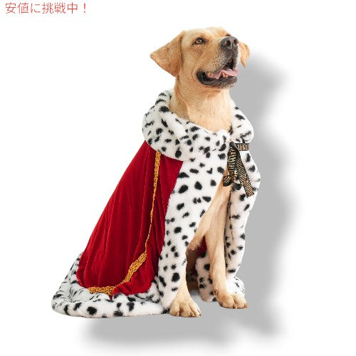 Lovelyshop ラブリーショップ ペット Serial Lux Fur 猫 犬 マント (キング クイーン プリンス アンド プリンセス コスプレ用) -X-Large 3