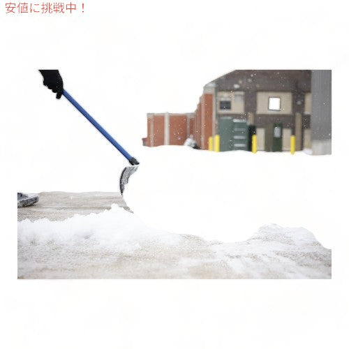 マーシャルタウン ポーラープッシャー スノーショベル ノンスティックブレード 約76cm Marshalltown SNOWP30 Polar Pusher Snow Shovel Non-Stick Blade 30in 3