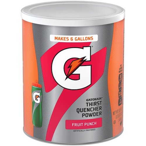 Gatorade ゲータレード スポーツドリンク 濃縮パウダー 63回分 （フルーツパンチ） Thirst Quencher Powder Fruit Punch 51oz 1