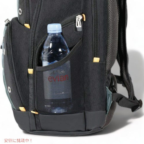 Targus ターガス ドリフターII 17インチノートパソコン用バックパック ブラック/グレー TSB239US Drifter II Backpack Black/Gray 8