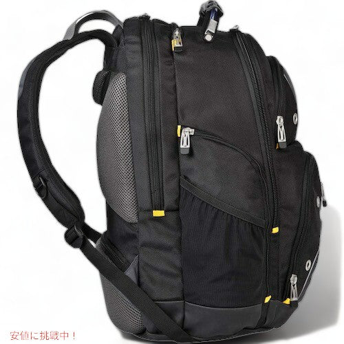 Targus ターガス ドリフターII 17インチノートパソコン用バックパック ブラック/グレー TSB239US Drifter II Backpack Black/Gray 10