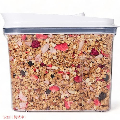 OXO オクソー エアータイト 密閉 保存容器 2.4リットル Good Grips Airtight POP Small Cereal Dispenser 2.5 Qt 5