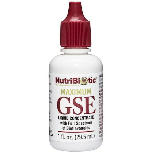 Nutribiotic Maximum GSE Liquid Concentrate 1 oz. / ニュートリバイオテック マキシマム GSEリキッド コンセントレート（濃縮液） 29.5ml #995 1