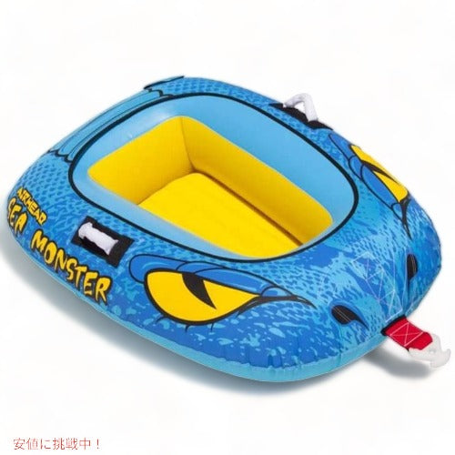 エアヘッド シーモンスター トーイングチューブ 4人乗り Airhead SEA Monster 牽引チューブ ボート牽引 フロート 浮き輪 浮輪 うきわ ウォータースポーツ マリンスポーツ 2