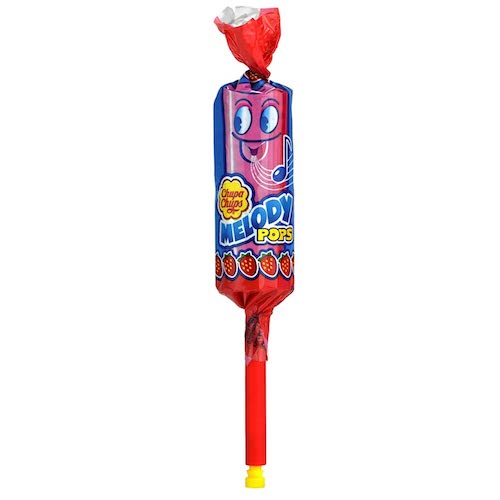 チュッパチャプス メロディーポップス キャンディ [ストロベリー味] 48個入り（720g） Chupa Chups Melody Pops 3