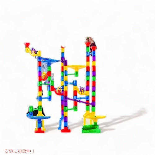 Marble Genius マーブルジーニアス マーブルラン スターターセット 130ピース マーブルコースター ビー玉 / Marble Run Starter Set - 130 Complete Pieces 3