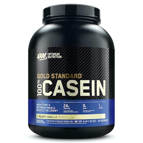 Optimum Nutrition オプティマム ニュートリション ゴールドスタンダート カゼインプロテインパウダー [クリーミーバニラ] 1.81kg Gold Standard 100% Casein Creamy Vanilla 4lb 1