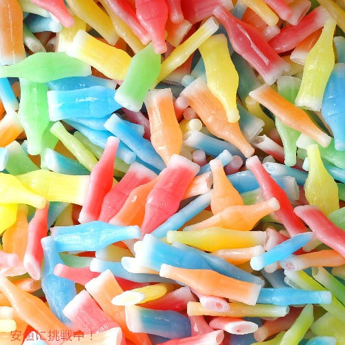 大容量！ ワックスボトルキャンディー キャンディドリンク ワックスボトル ボトルキャンディ 1.8kg/4lbs Wax Bottle Candy 3