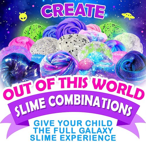オリジナルステーショナリー ギャラクシースライムキット Original Stationery Galaxy Slime Making Kit 4