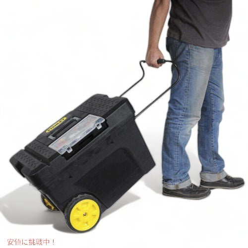Stanley 14.7 in. Tool Chest Black / スタンレー 工具箱 14.7インチ ホイール付き ツールボックス ブラック 033026R 2