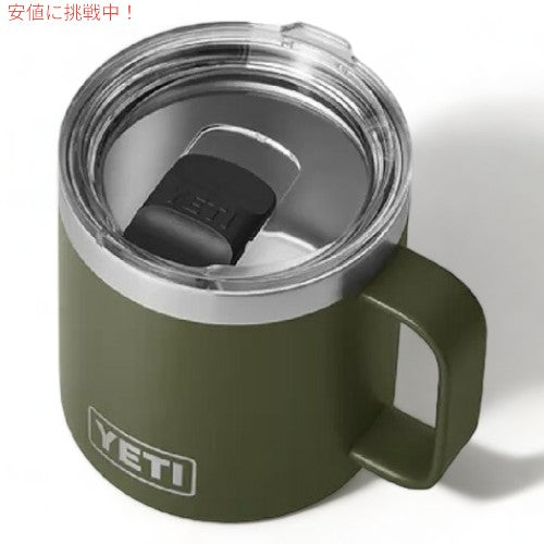 YETI Rambler 14 oz Mug With Magslider Lid [HIGHLANDS OLIVE] / イエティ ランブラー 14oz マグ マグスライダー蓋付き 保冷 保温 [ハイランズオリーブ] 2