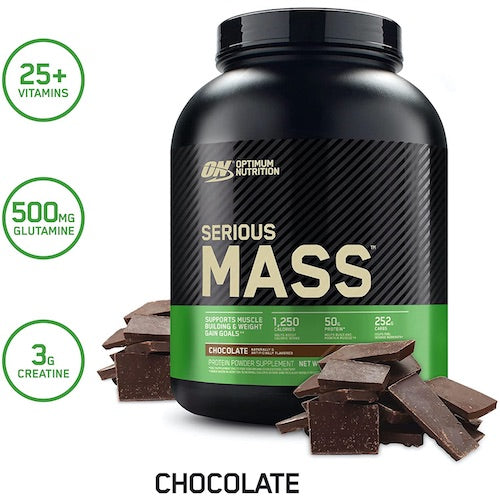 Optimum Nutrition Serious Mass Chocolate 6lbs / オプティマム ニュートリション シリアスマス パウダー 2