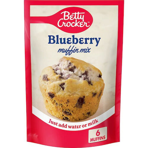 Betty Crocker ベティクロッカー ブルーベリーマフィンミックス 水を加えるだけ 184g / Blueberry Muffin Mix Simply Add Water 6.5oz 1