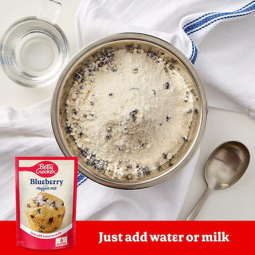 Betty Crocker ベティクロッカー ブルーベリーマフィンミックス 水を加えるだけ 184g / Blueberry Muffin Mix Simply Add Water 6.5oz 3
