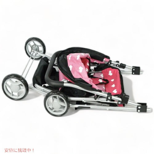 ニューヨークドールコレクション The New York Doll Collection マイ ファースト ドール ツイン ストローラー 人形用 Twin Stroller 3
