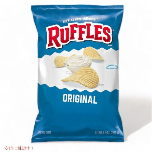 Ruffles Original Flavor Ridged Potato Chips - 8.5 oz / ラッフルズ ポテトチップス オリジナル 240.9g 1