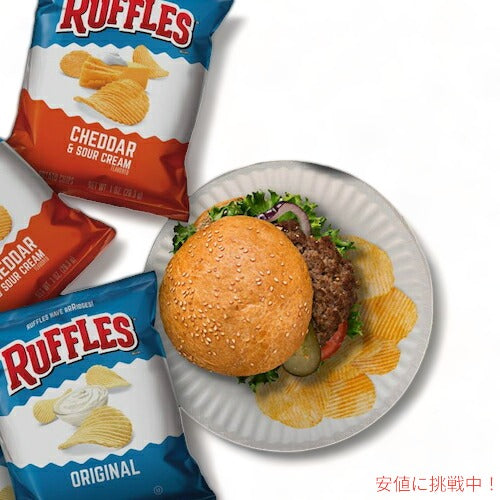 Ruffles Original Flavor Ridged Potato Chips - 8.5 oz / ラッフルズ ポテトチップス オリジナル 240.9g 3