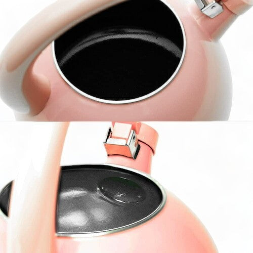 豚のやかん Supreme Housewares 可愛い豚のケトル やかん ピンクのブタのケトル 笛吹きケトル Whistling Tea Kettle 5