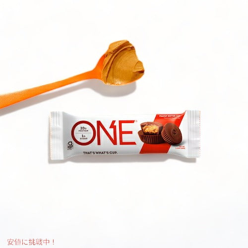 【2個セット】ONE Bar Protein Bar Peanut Butter Cup 4ct / ワンバー プロテインバー ピーナッツバターカップ 4個入り 3