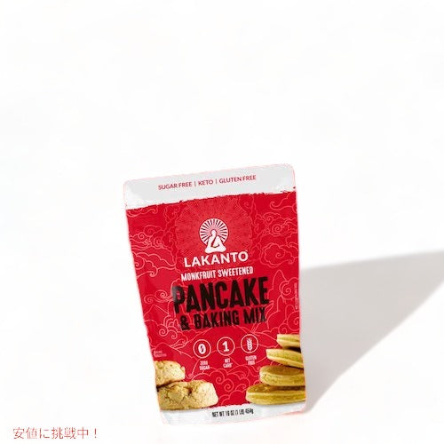 Lakanto ラカント パンケーキ＆ベーキングミックス 砂糖不使用 甘味料に羅漢果を使用 454g(1lb) Sugar Free Pancake and Baking Mix Sweetened with Monk Fruit 6