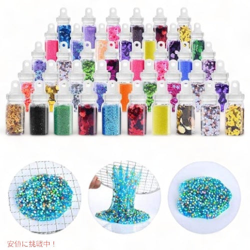 エッセンソン ESSENSON スライムキット 透明色付きスライム キラキラ Slime Kit SK-004 3