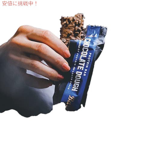 Barebells ベアベル プロテインバー [チョコレートドウ] 12本入り 砂糖不使用 Protein Bars Chocolate Dough 12 Count 3