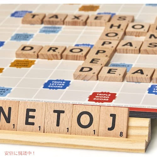 Scrabble Board Game, Classic Word Game for Kids / ボードゲーム スクラブル 英単語ゲーム 2-4人用 知育玩具 6
