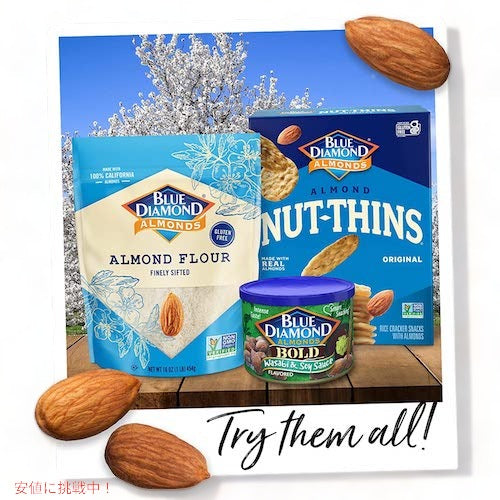 ブルーダイアモンド アーモンド ローストソルト（塩味） 454g/16oz Blue Diamond Almonds Roasted Salted 4