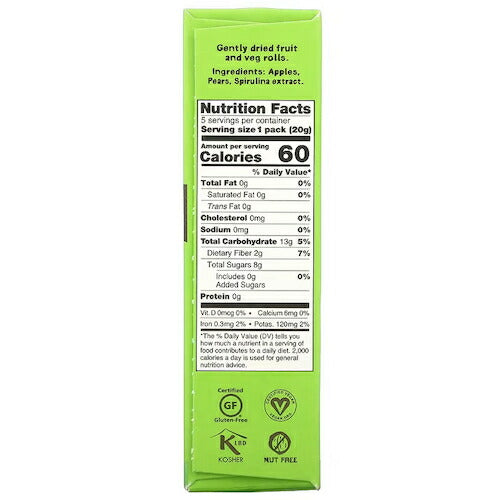 BEAR フルーツロール アップル味 5個入り 3.5 oz (100 g) ロール状にしたお菓子はフルーツロールアップだけじゃない！ 2