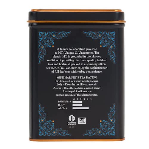 ハーニー＆サンズ Harney & Son's [ブラックカスクバーボン] サシェ 20袋  ティーバッグ 40g/1.4oz ブラックティー HT ハーニー・ティーコレクション 4