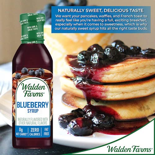 Walden Farms カロリーフリー ブルーベリーシロップ 12oz/355ml ゼロカロリー 無脂肪 コレステロールゼロ グルテンフリー ヴィー 5