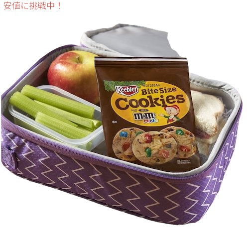 Keebler M＆M チョコレートチップ クッキー 45g (1.6oz) x 30袋入り 一口サイズ ミニサイズ クッキー Bite Size M&M's Cookies 4