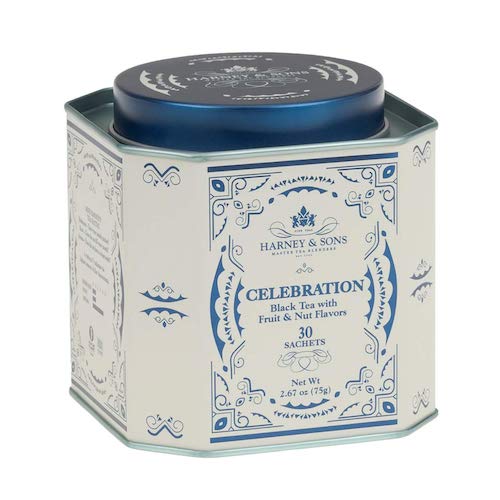 ハーニー＆サンズ Harney & Son's [セレブレーション] フルーツ＆ナッツフレーバー 紅茶 サシェ 30袋  ティーバッグ 66g/2.35oz Celebration 2