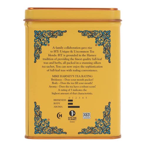 ハーニー＆サンズ Harney & Son's ハーブティー [イエロー＆ブルー] サシェ 20袋入り  ティーバッグ 40g/1.4oz  HTコレクション ノンカフェイン 3