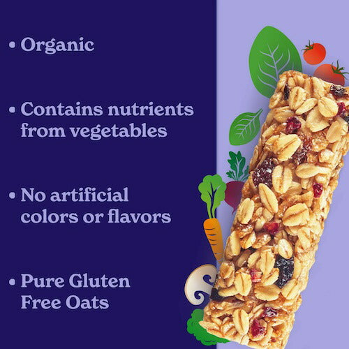 MadeGood グラノーラバー ミックスベリー 24g x 6個入り オーガニック ビー Mixed Berry Granola Bars 6ct 3