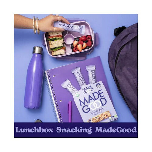 MadeGood グラノーラバー ミックスベリー 24g x 6個入り オーガニック ビー Mixed Berry Granola Bars 6ct 4