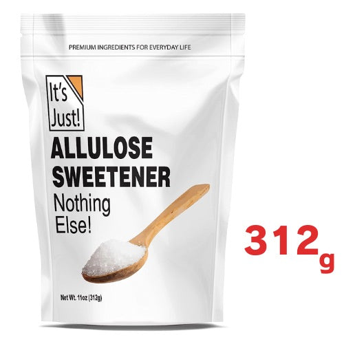 アルロース 312g アルロースパウダー It's Just - Allulose 11oz 　 アルロース甘味料 100%アルロース 希少糖 1